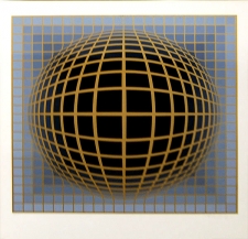 Vasarely si svou techniku nechal patentovat.