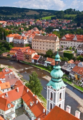 Česk&yacute; Krumlov.