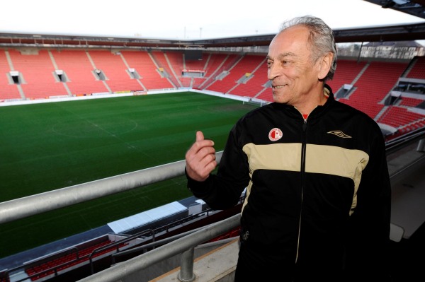 František Cipro na stadionu v Edenu.