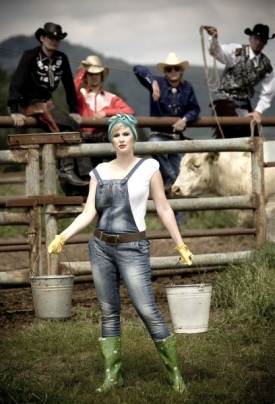 Tereza Černochová se svou kapelou Skupina.