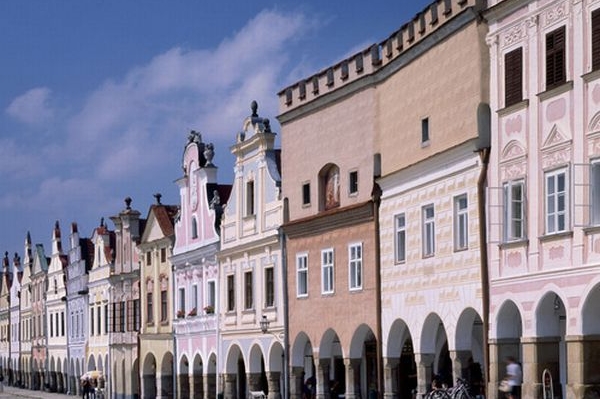Náměstí v Telči.