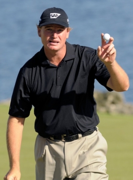 Ernie Els, podle mnohých hlavní favotit na titul z Masters.