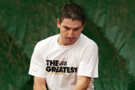 Tenista Jan Hájek.