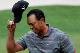 Tiger Woods během svého návratu na Masters v Augustě.