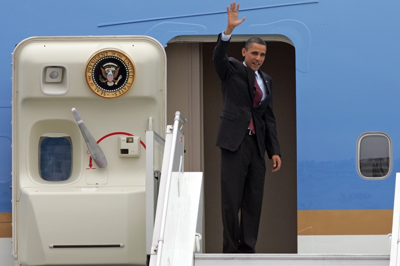 Obama odletěl, v Praze strávil dva dny.