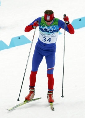 Lukáš Bauer na olympiádě ve Vancouveru.