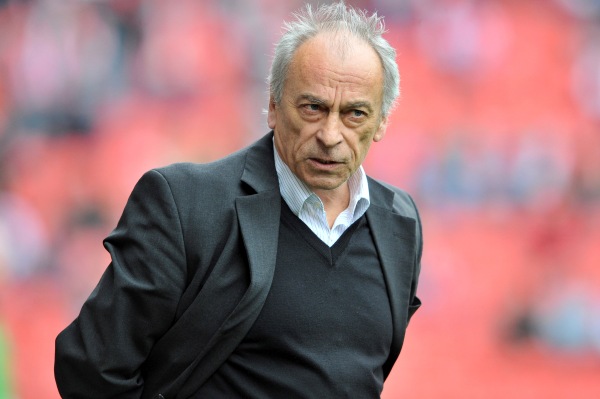 Kouč Slavie František Cipro.