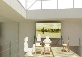 Na architektonické bienále míří projekt M. Rajniše a studia e-Mrak.