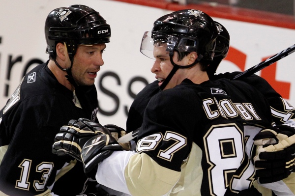 Hrdina Pittsburghu Sidney Crosby.