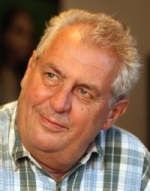 Předseda SPOZ Miloš Zeman.