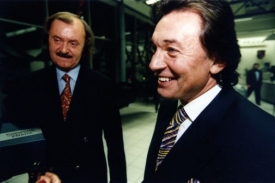 Karel Gott a František Janeček.