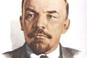 Bolševický vůdce Lenin.