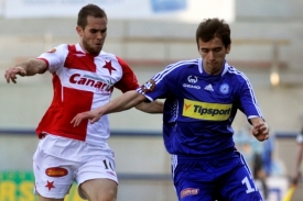 Červenobílí odjíždějí z Olomouce s porážkou 1:3.