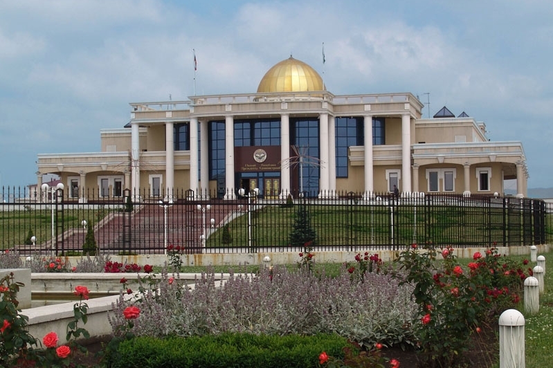 Palác v ingušském hlavním městě Magas (ilustrační foto).