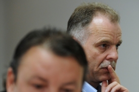 Slavomír Lener na pondělní tiskové konferenci.
