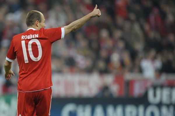 Arjen Robben, opora německého Bayernu. Arjen Robben, opora německého Bayernu.