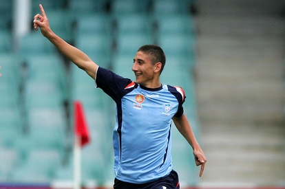Mladý australský talent Kerim Bulut v dresu FC Sydney.