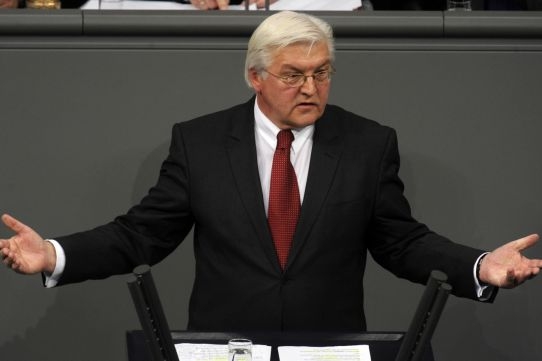 Bývalý šéf německé diplomacie Frank-Walter Steinmeier.