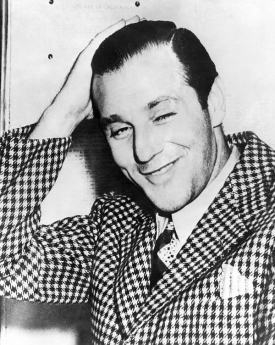 Bugsy Siegel, jeden z průkopn&iacute;ků kasin v Las Vegas a zn&aacute;m&yacute; mafi&aacute;n.