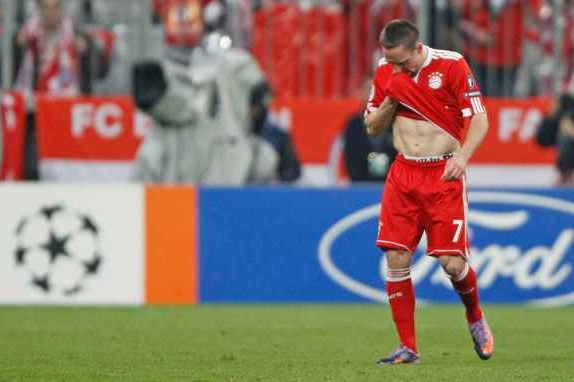 Smutek Francka Ribéryho