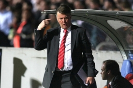 Trenér Bayernu Mnichov Louis Van Gaal.
