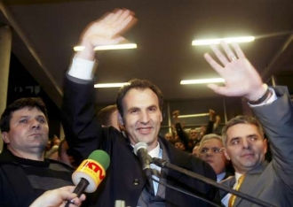 Fatmir Limaj po osvobození soudem OSN.