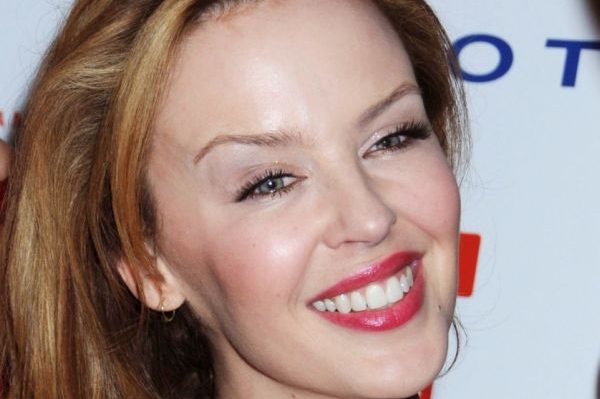 Zpěvačka Kylie Minogue.