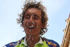 Italský cyklista Franco Pellizotti. Italský cyklista Franco Pellizotti.