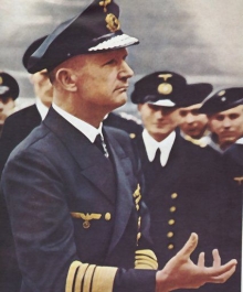 Velkoadmirál Karl Dönitz, nástupce Adolfa Hitlera.