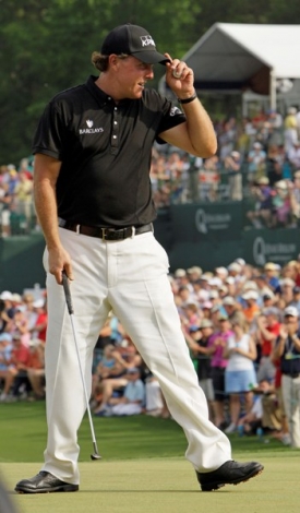 Phil Mickelson je ve skvělé formě.