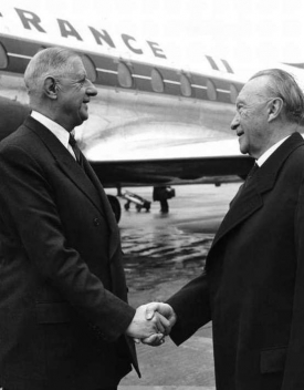 De Gaule a Adenauer. Počátky francouzsko-německé osy.