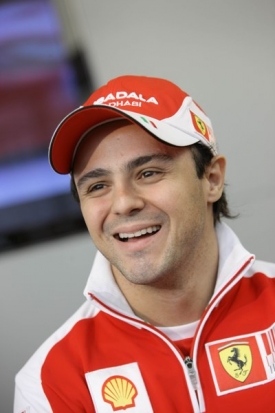 Felipe Massa v Praze.