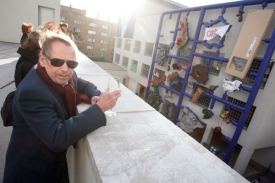 Václav Havel u Entropy Davida Černého.