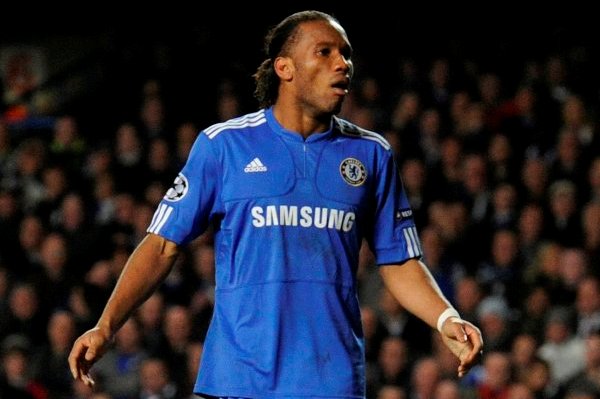 Kanonýr Chelsea Didier Drogba. Kanonýr Chelsea Didier Drogba.