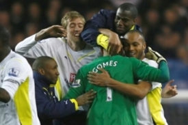 Ilustrační foto. Fotbalisté Tottenhamu. Ilustrační foto. Fotbalisté Tottenhamu.