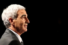 Kouč Francie Raymond Domenech.