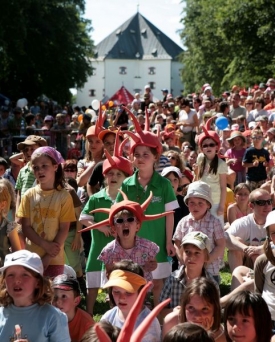Dětský festival Kašpárkohraní.