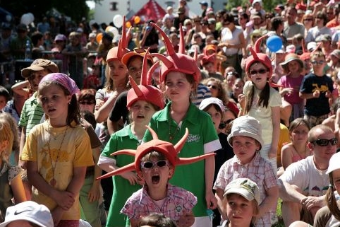 Dětský festival Kašpárkohraní.