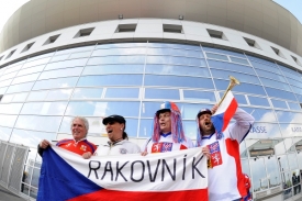 Če&scaron;t&iacute; fanou&scaron;ci přijeli do Mannheimu ze v&scaron;ech koutů republiky.