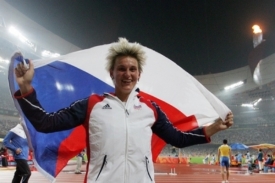 Oštěpařka Barbora Špotáková.