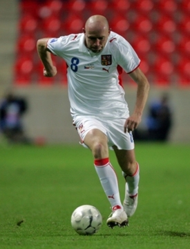 Fotbalista Jiř&iacute; &Scaron;tajner.
