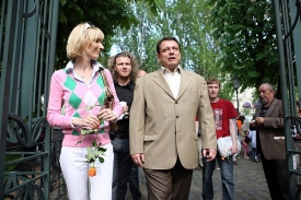 Petra Paroubková pracuje v kampani pro ČSSD a manžela.