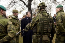 Šéf NATO u norských speciálních jednotek (2009).