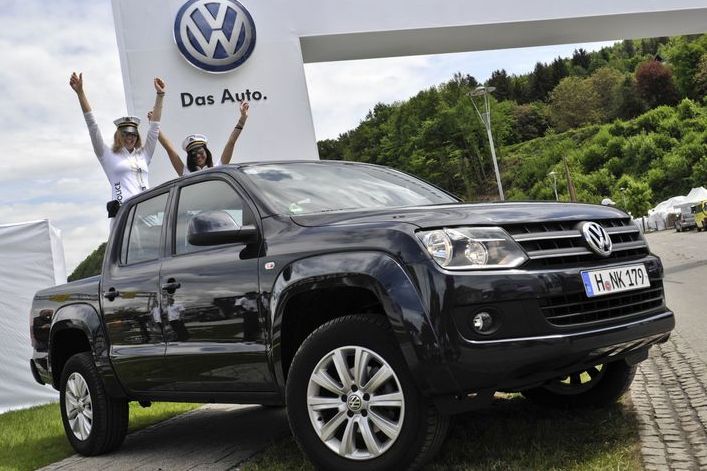 VW Amarok se stal při Setkání GTI hvězdou.