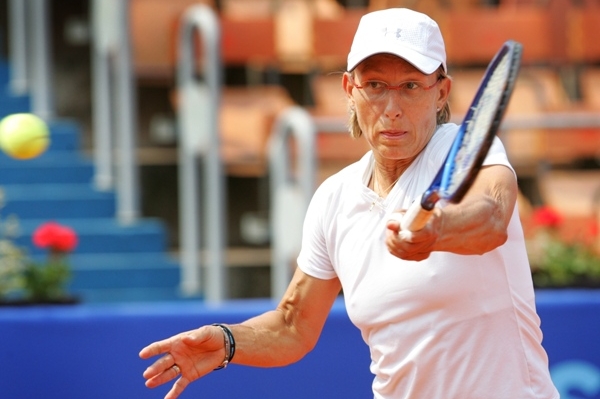 Martina Navrátilová.