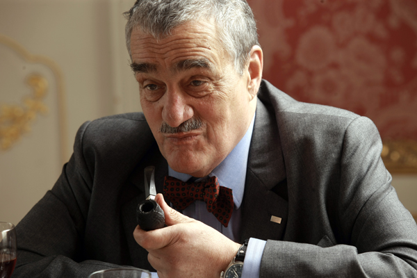 Předseda TOP 09 Karel Schwarzenberg.