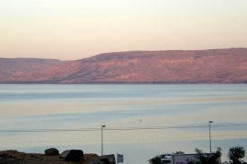 Legendární Kineretské jezero.