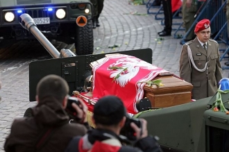 Pohřeb prezidenta Lecha Kaczyńského.