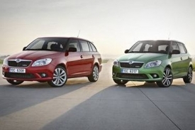 Dvě novinky Škody Auto - Fabia RS a Fabia Combi RS.