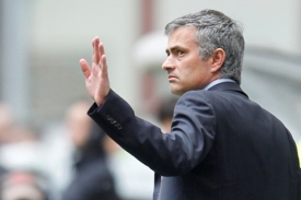 Kouč Interu Milan José Mourinho.